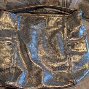 Cole Haan Bright Silver Large Handbag